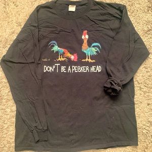 Like new!! Long Sleeve Phrase Tee